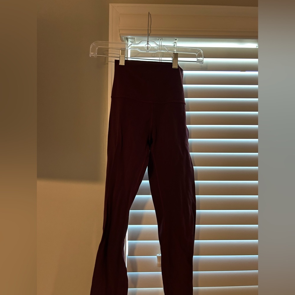 Garnet lululemon align leggings